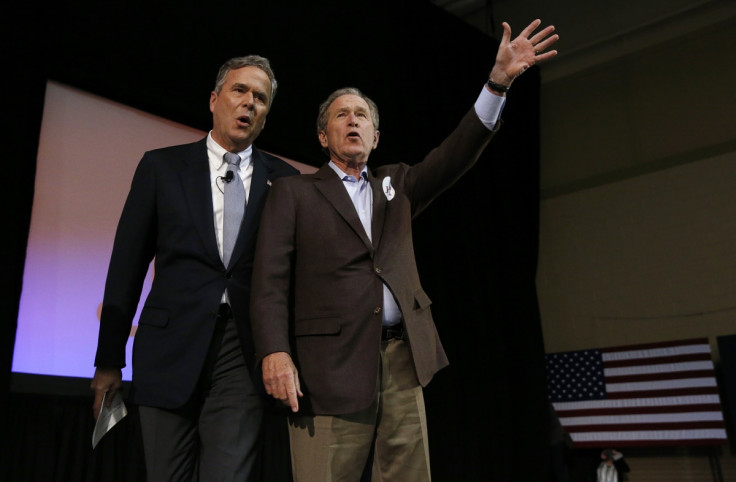 Jeb and George W Bush