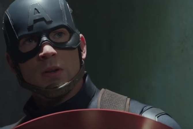 Chris Evans in Captain America: Civil War