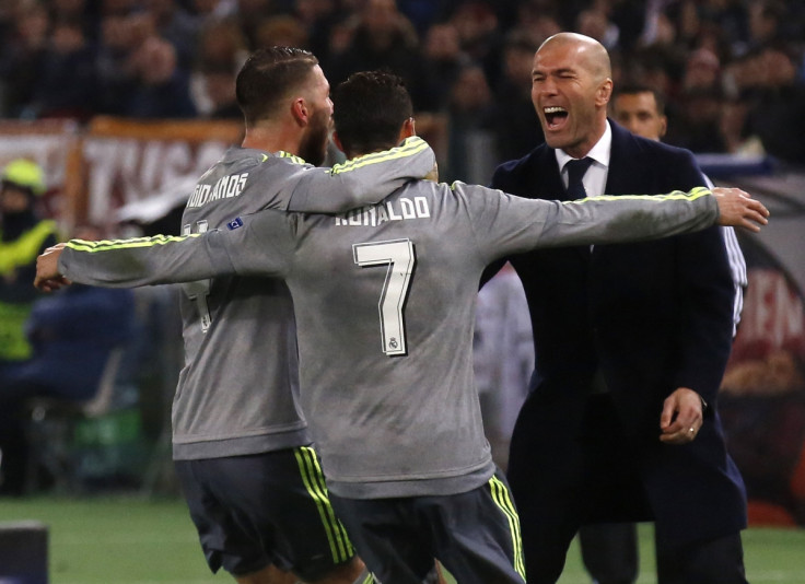Sergio Ramos, Cristiano Ronaldo & Zinedine Zidane