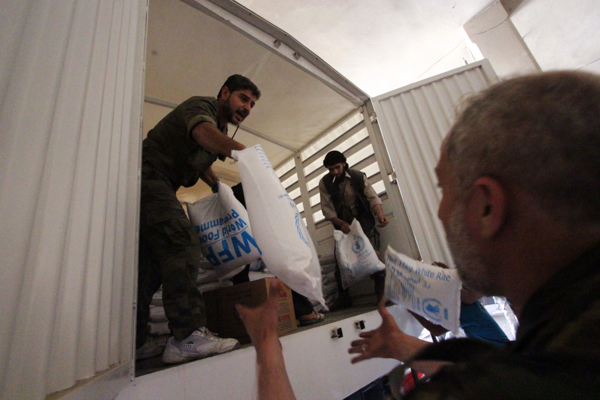 Five Besieged Syrian Towns Finally Receive UN Humanitarian Assistance ...