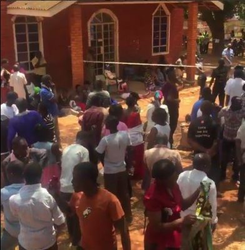 Voters in Buziga, Uganda