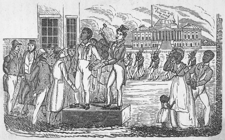 South Carolina slave auction