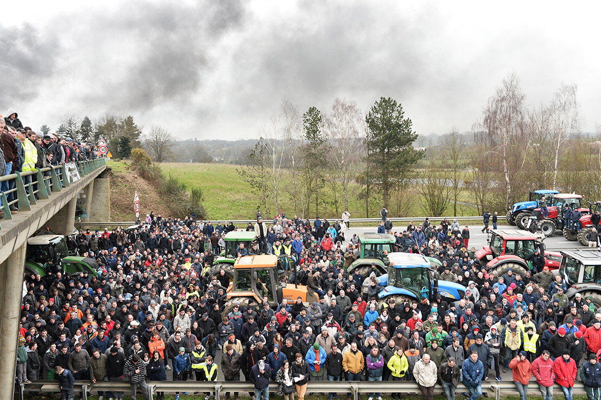 French farmers