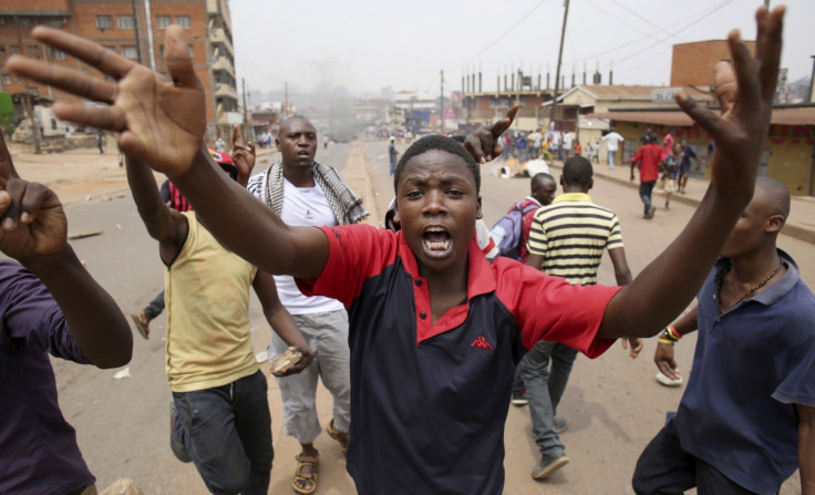 Clashes in Kampala, Uganda