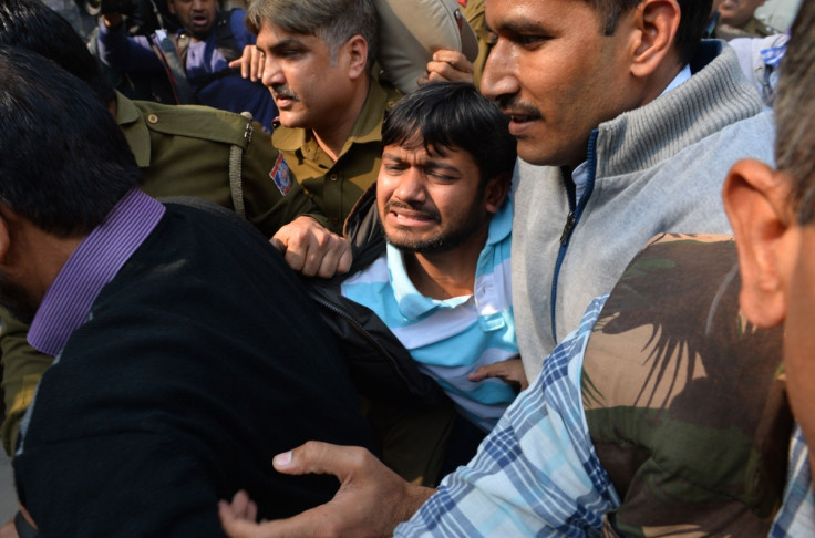 Kanhaiya Kumar at Patiala House