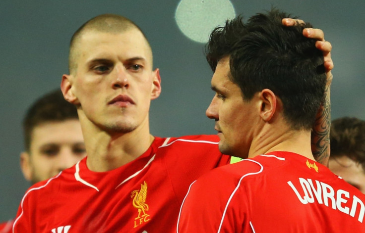 Martin Skrtel and Dejan Lovren