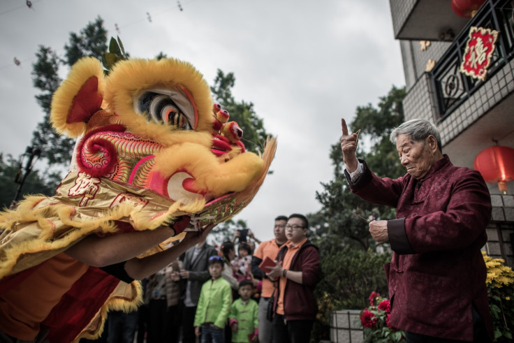 Lion dance