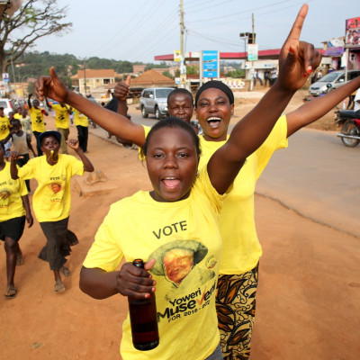 Yoweri Museveni supporters