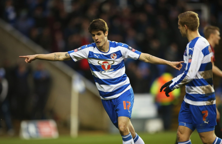 Lucas Piazon celebrates his goal