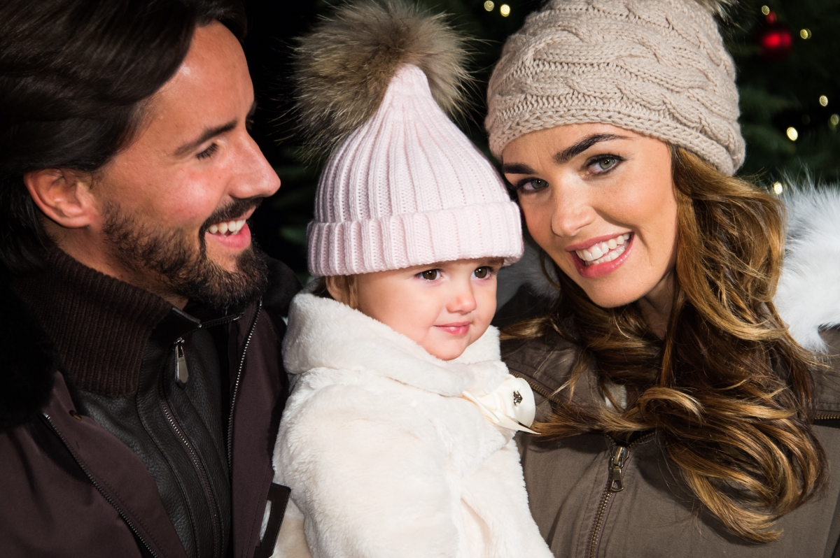 Jay Rutland, Tamara Ecclestone and daughter Jay Rutland, Tamara Ecclestone and daughter