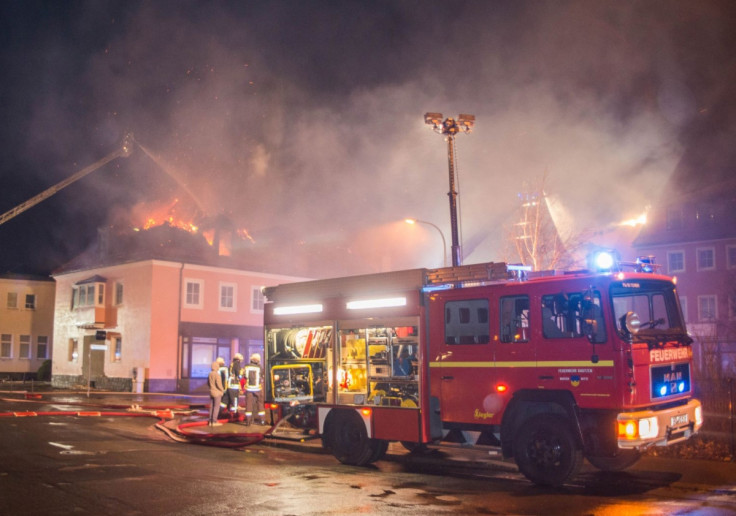 Saxony refugee shelter fire