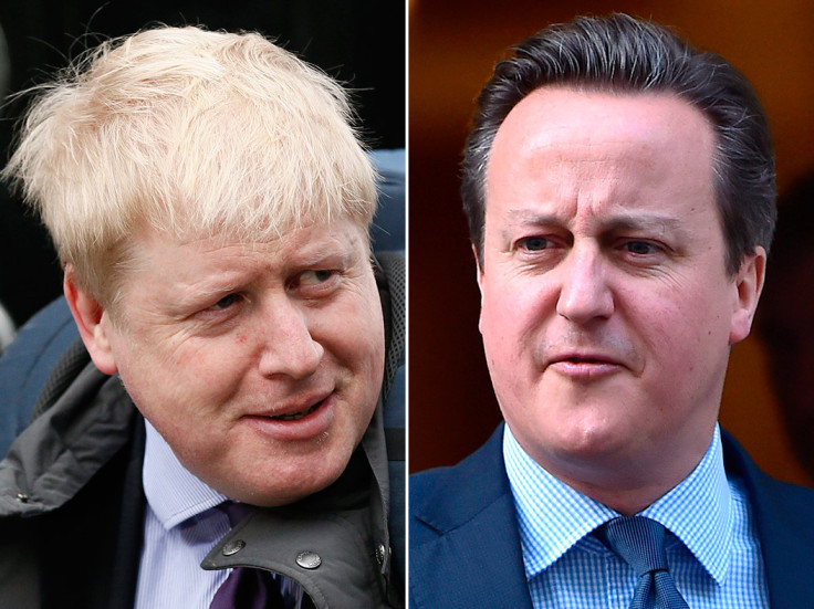 Boris Johnson David Cameron