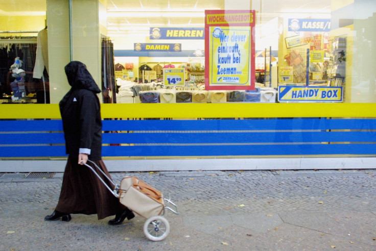 Woman in a niqab