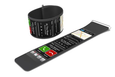 MWC 2016: Flexible wearables are now a reality with the unveiling of a wraparound LCD bracelet 