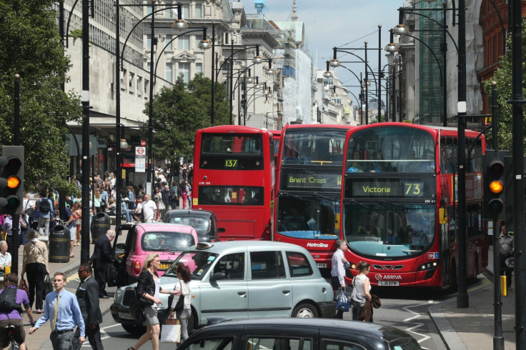 London oxford street jam