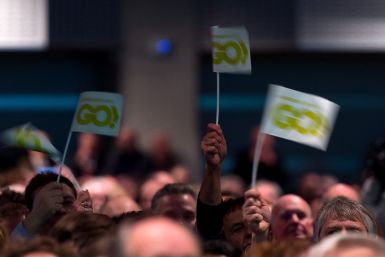 Grassroots Out rally in London