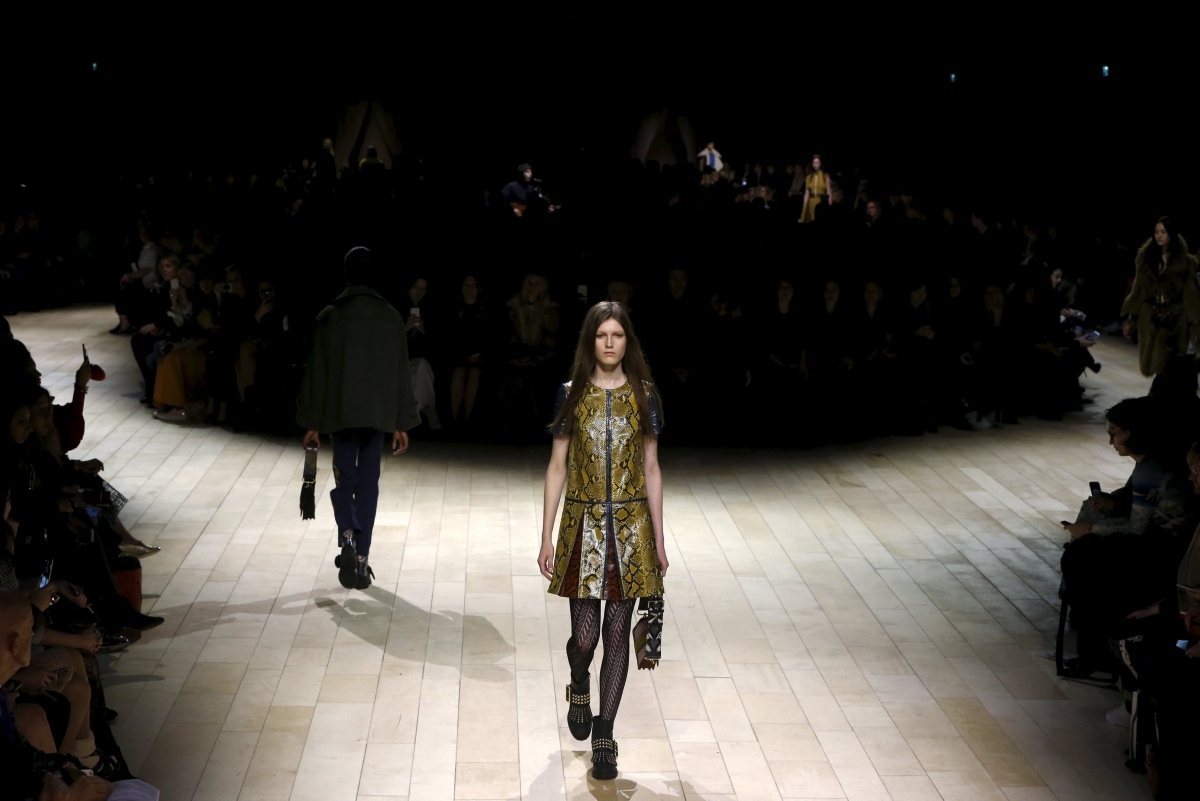 London Fashion Week fall-winter 2016 highlights from Burberry