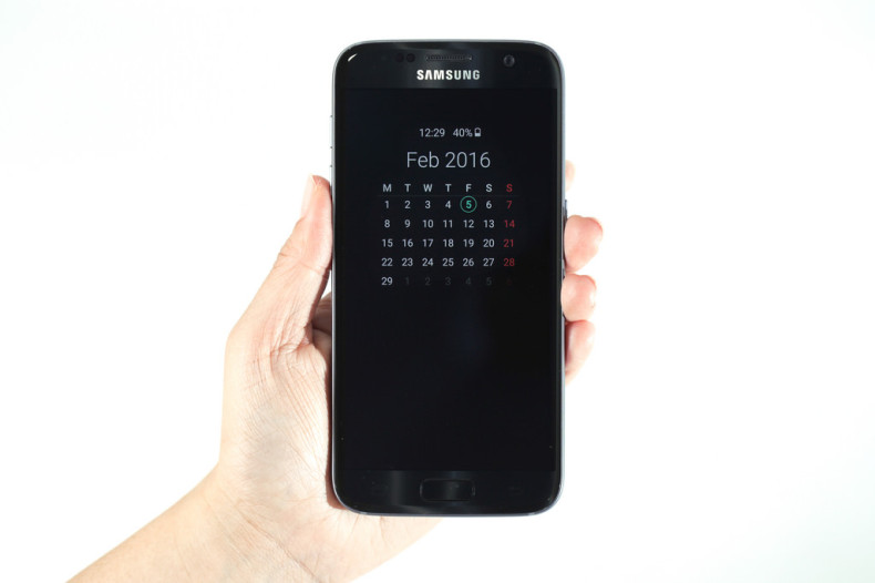 Samsung Galaxy S7 always on display