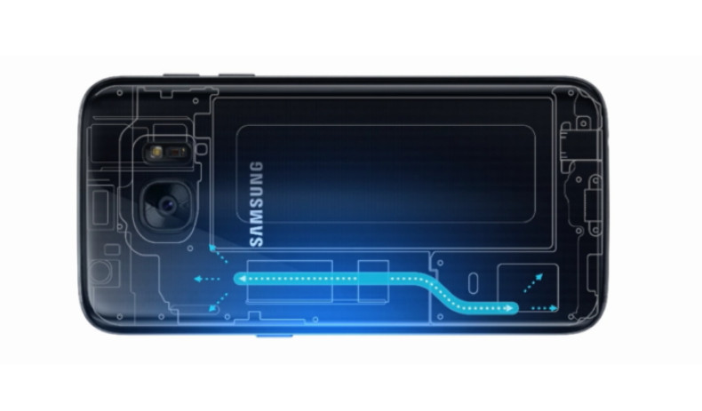 Samsung Galaxy S7 water cooling demo