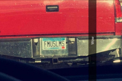 offensive personalized plates