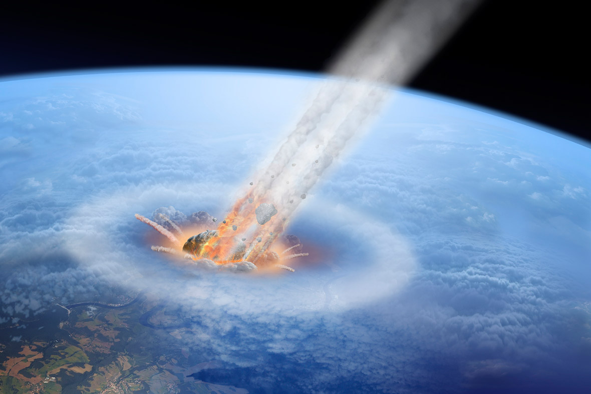 Nasa asteroid watch Trucksized meteor smashes to Earth with force of