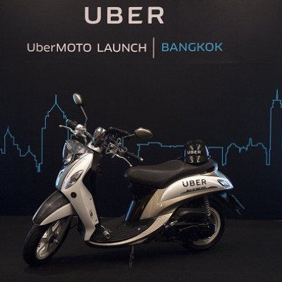 Uber’s new motorcycle service – UberMOTO which will pilot in Thailand