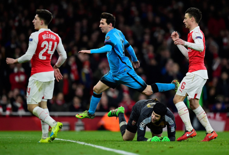 Barcelona defeated Arsenal 2-0 at the Emirates