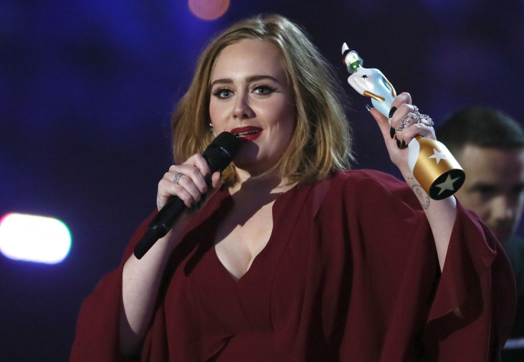 Adele Brit Awards 2016