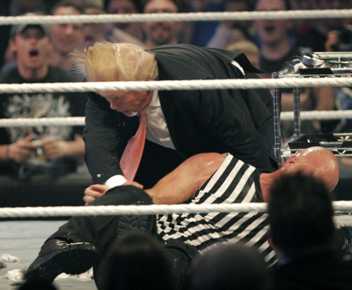 Donald Trump's membership of the WWE Hall of Fame