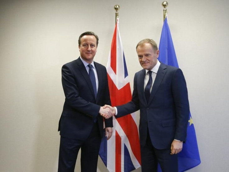 David Cameron and Donald Tusk