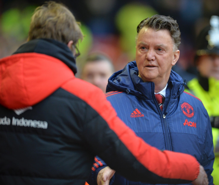 Louis van Gaal and Jurgen Klopp