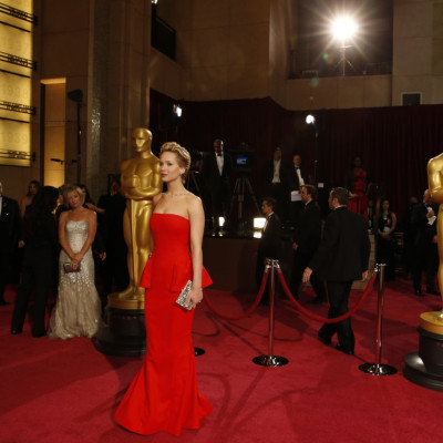Jennifer Lawrence at Oscars