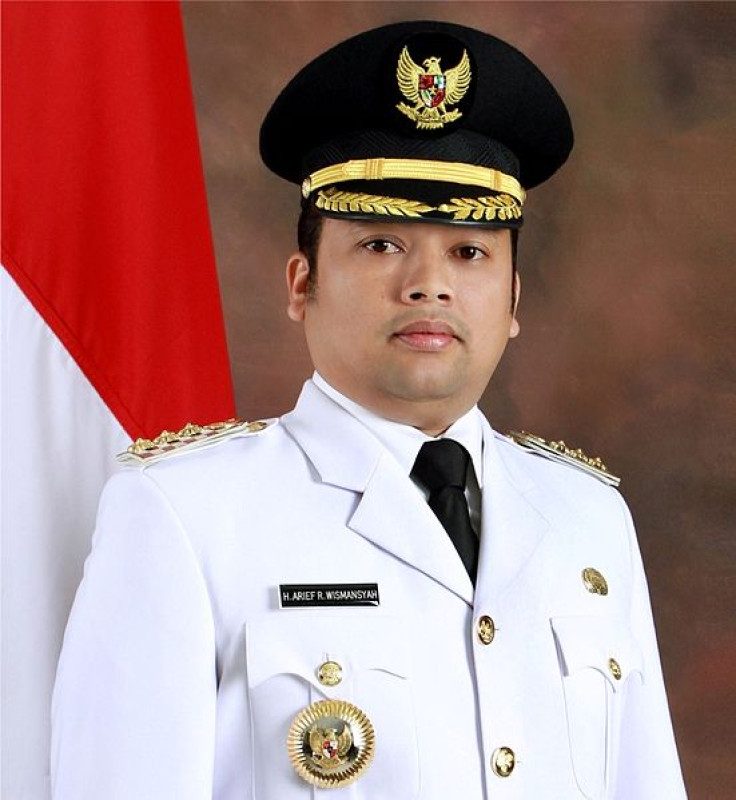 Arief R Wismansyah, mayor of Tangerang in Jakarta 