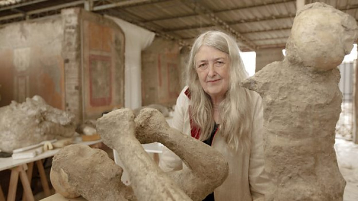 Professor Mary Beard presents BBC documentary Pompeii: Life Before Death