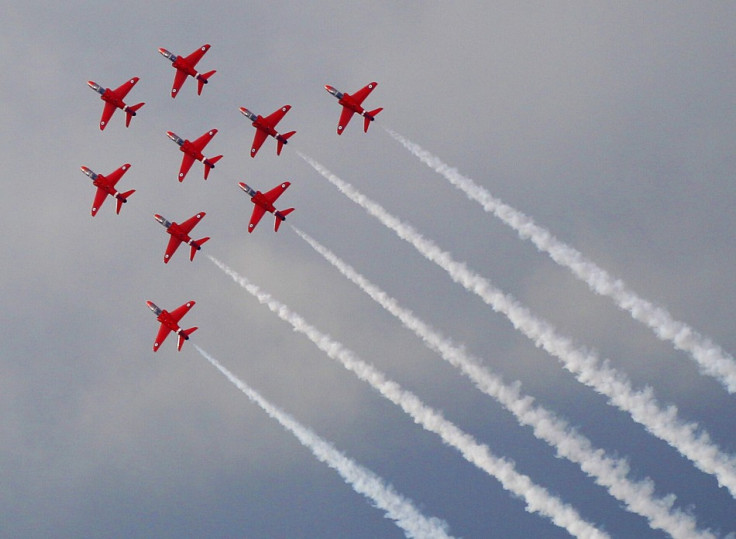 Red Arrows Return to UK Skies