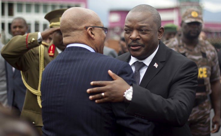 Jacob Zuma and Pierre Nkurunziza