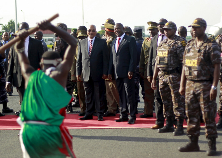 Jacob Zuma and Pierre Nkurunziza