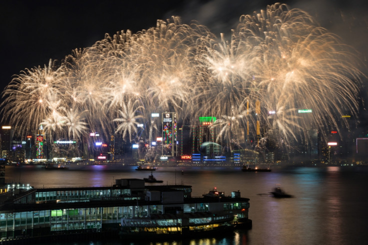 hong kong fireworks