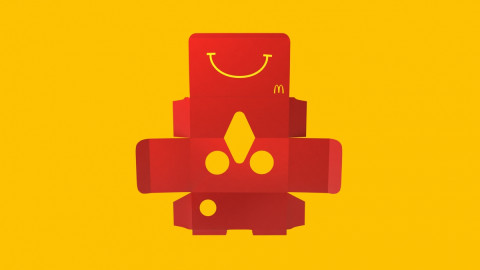 McDonald's Happy Goggles design