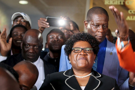 Zimbabwe's former vice president Joice Mujuru