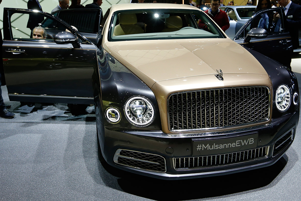 Geneva Motor Show 2016 Bentley Mulsanne EWB