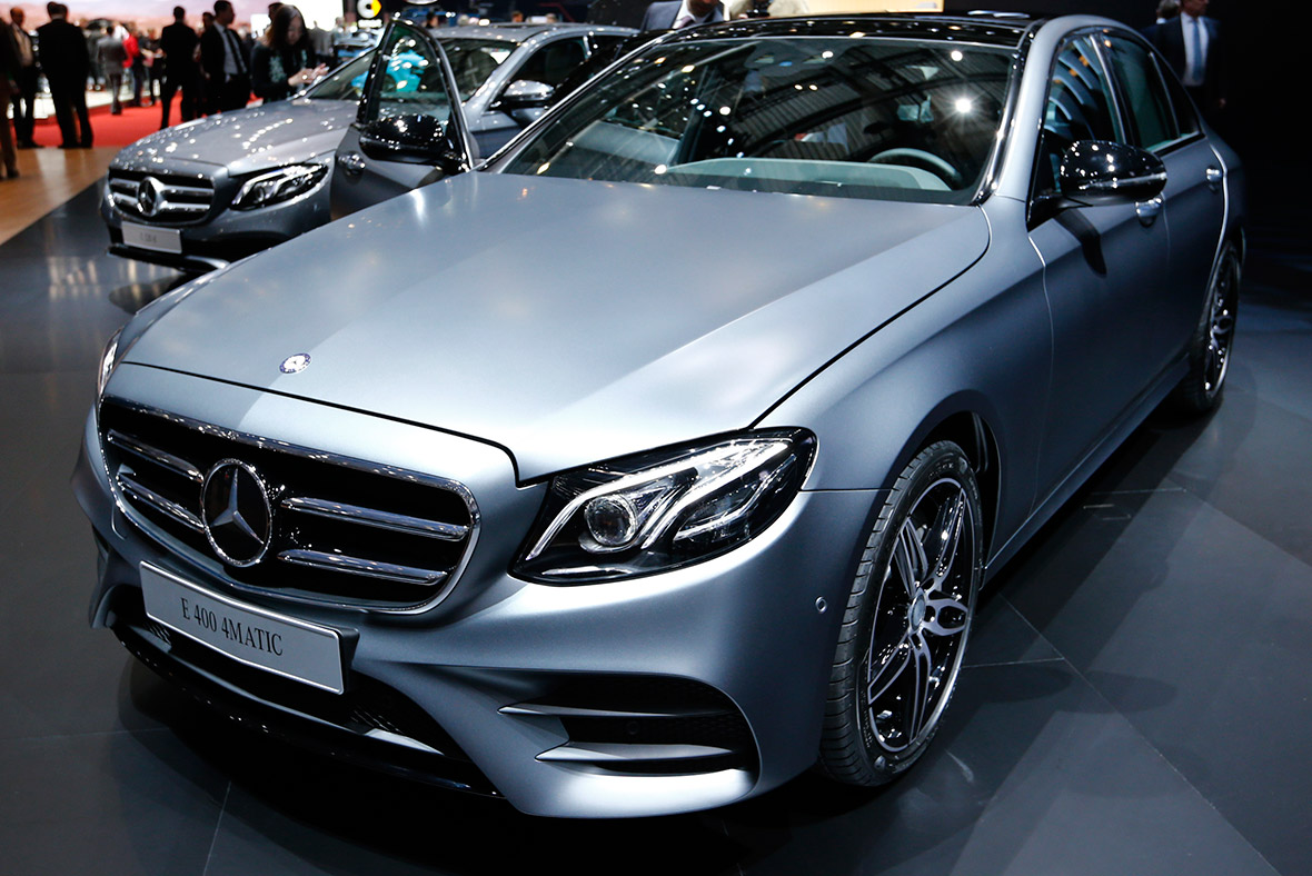 Geneva Motor Show 2016 Mercedes-Benz E 400 4Matic