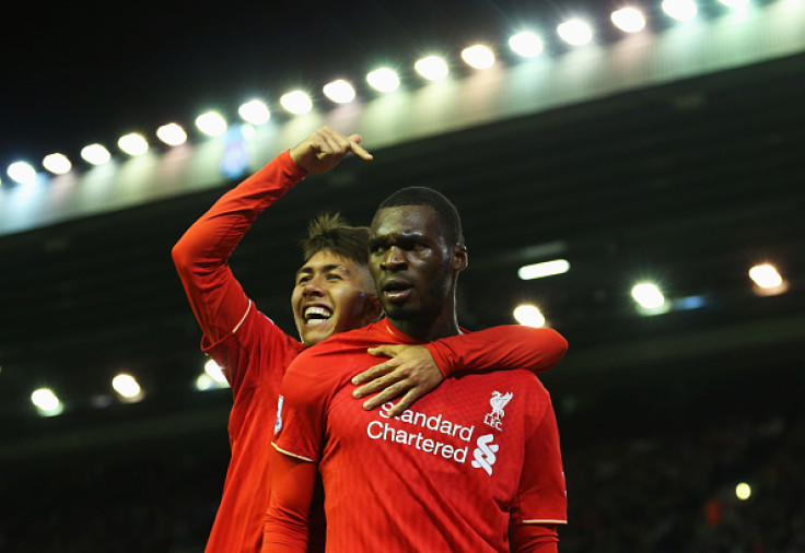 Roberto Firmino and Christian Benteke