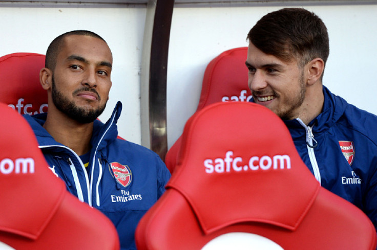 Aaron Ramsey and Theo Walcott