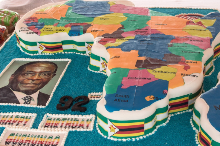 Zimbabwe: Mugabe's birthday party cake