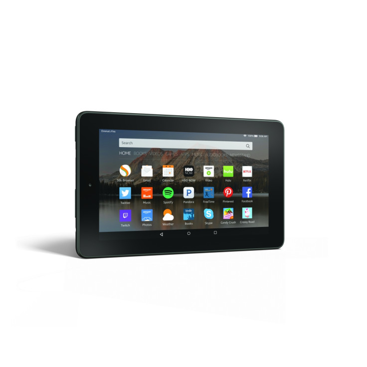 Amazon Fire 7 tablet horizontal