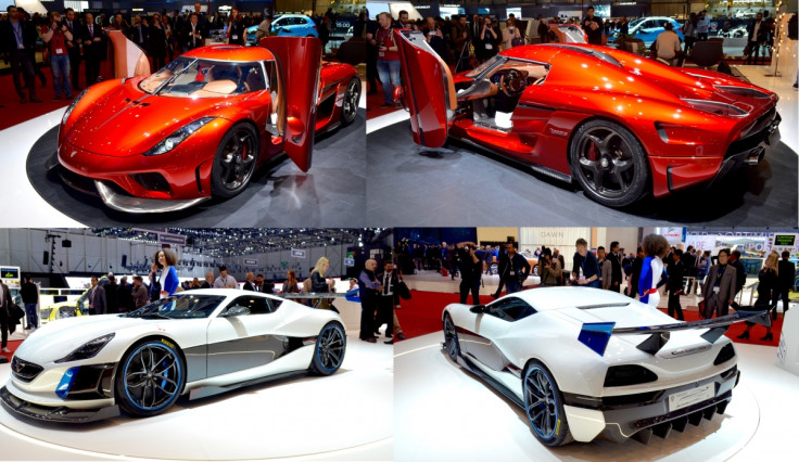 Koenigsegg Regera and Rimac Concept S