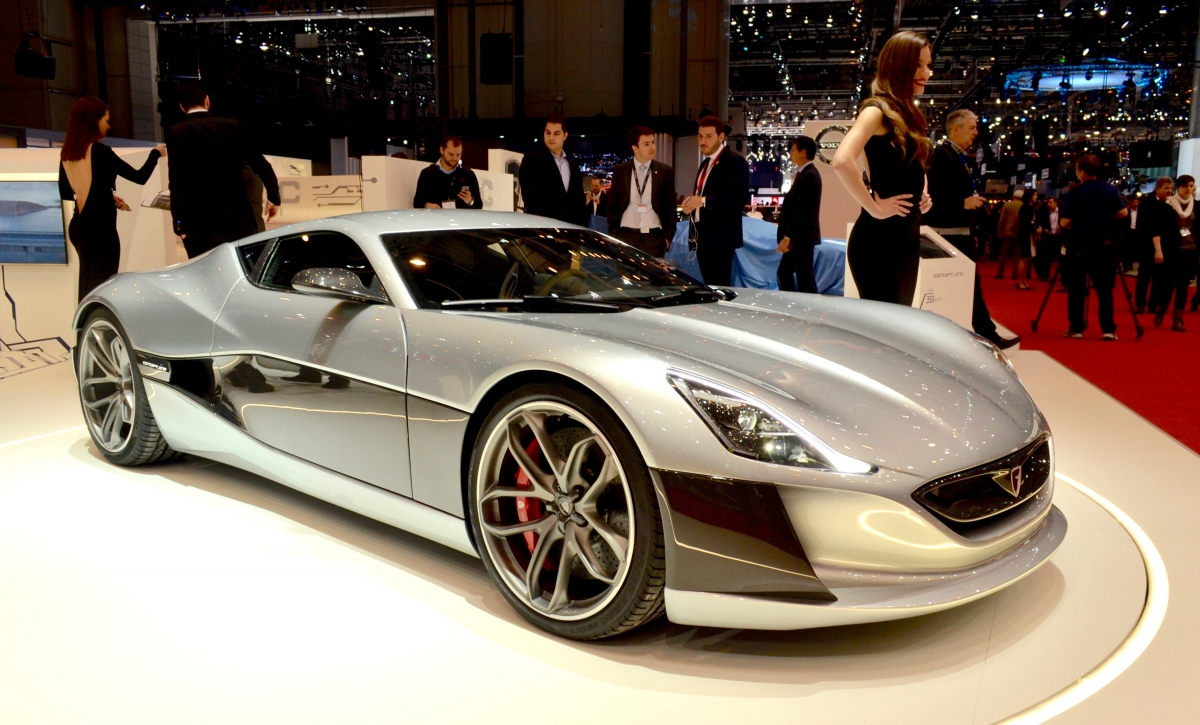 Хорватский электромобиль rimac