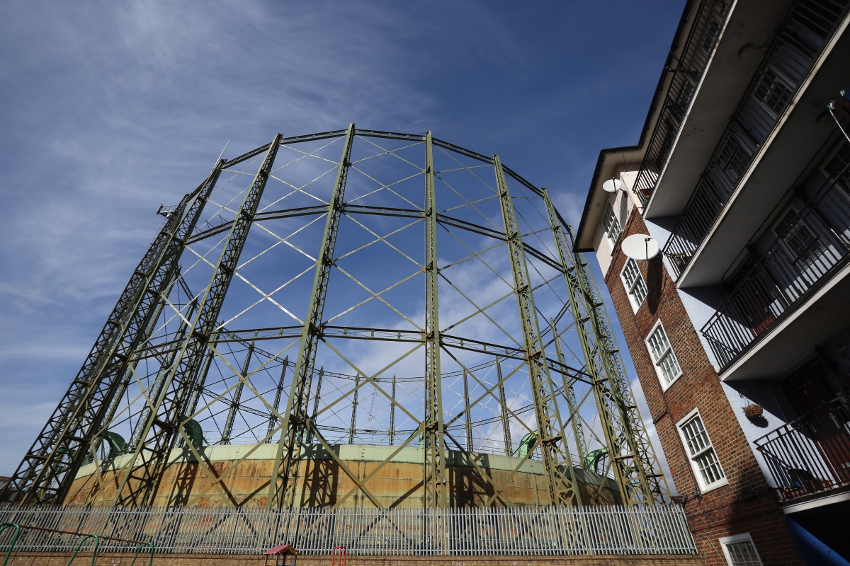 Famous Oval gasometer is Grade II listed What are Britain's gas
