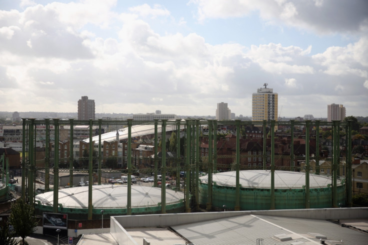 gas holders gasometers